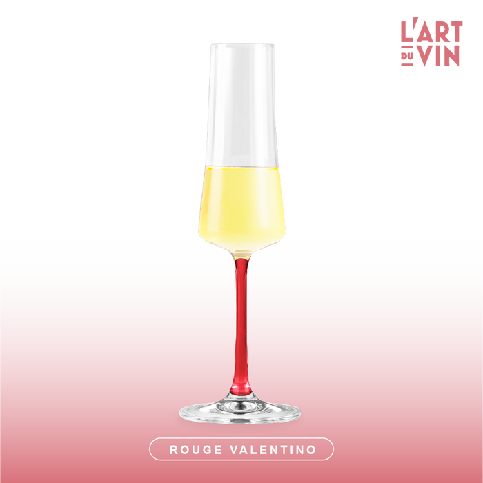 Jogo de Taças de Vinho Espumante Cristal Colorido Coleção Extreme Colors 210ml 6 Peças