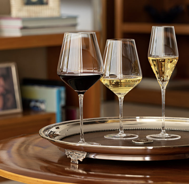 Kit Tre Jogo de Taças de Vinho Cristal Coleção Unique 730ml, 590ml e 300ml 18 Peças