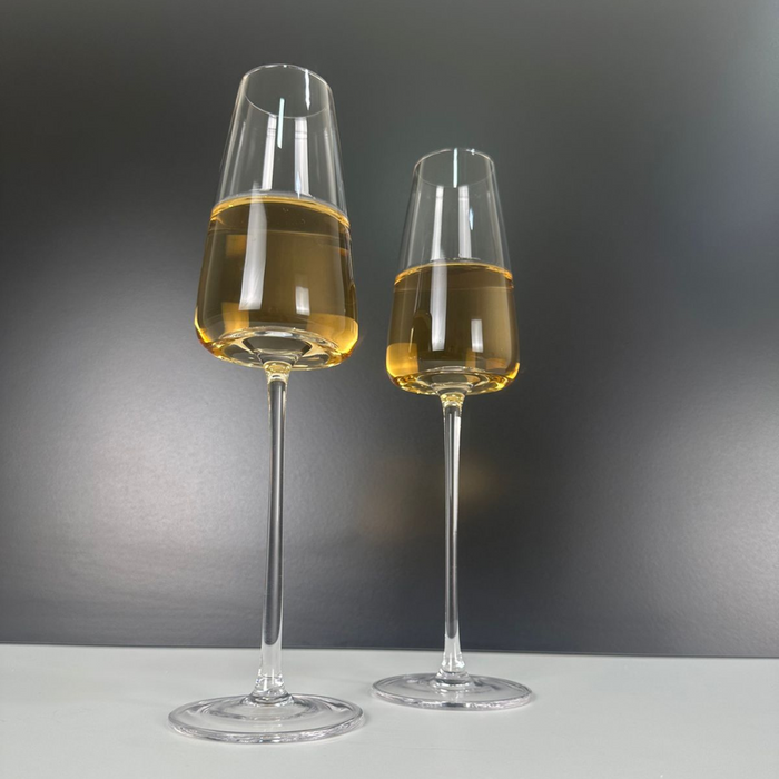 Jogo de Taças de Espumante Cristal Coleção Máxima 300ml 2 Peças