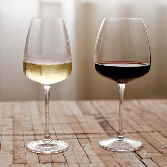 Kit Duo Sommelier de 12 taças de Cristal Bohemia: