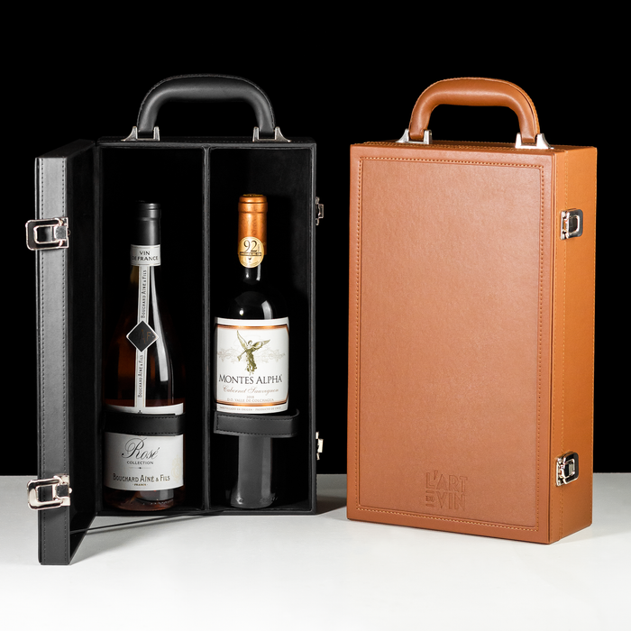 Wine box - mala pequena de transportar vinho