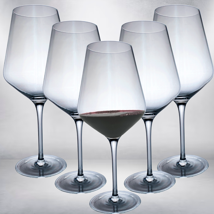 Jogo de Taças de Vinho Cristal Coleção Unique 730ml 6 Peças