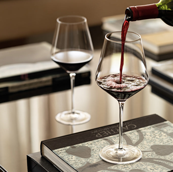 Jogo de Taças de Vinho Cristal Coleção Unique 730ml 6 Peças