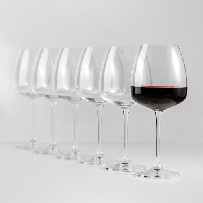 Jogo de Taças de Vinho Cristal Coleção Sommelier 770ml 6 Peças