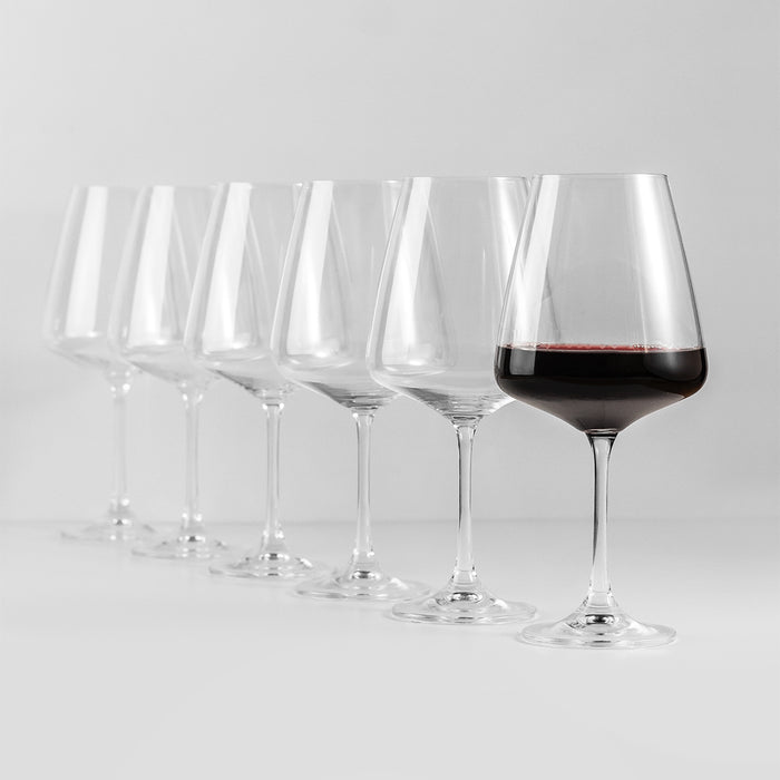 Jogo de Taças de Vinho Cristal Coleção Sublime 570ml 6 Peças
