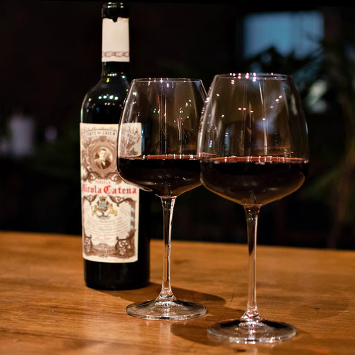 Taças de vinho tinto grande de cristal titânio