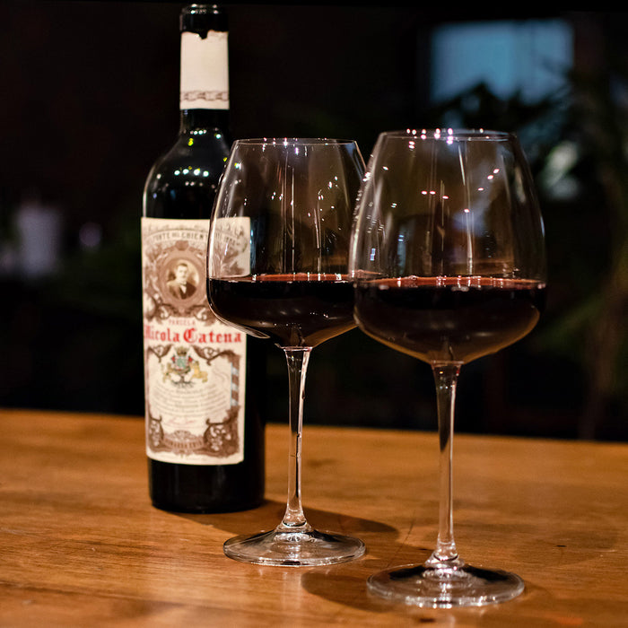 Taças de vinho tinto grande de cristal titânio