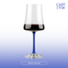 Cristal de taças coloridas para vinhos branco e tintos
