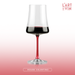Taças coloridas para vinhos branco e tintos