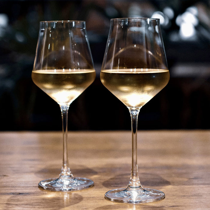 Taça de vinho branco 450ml cristal Bohêmia