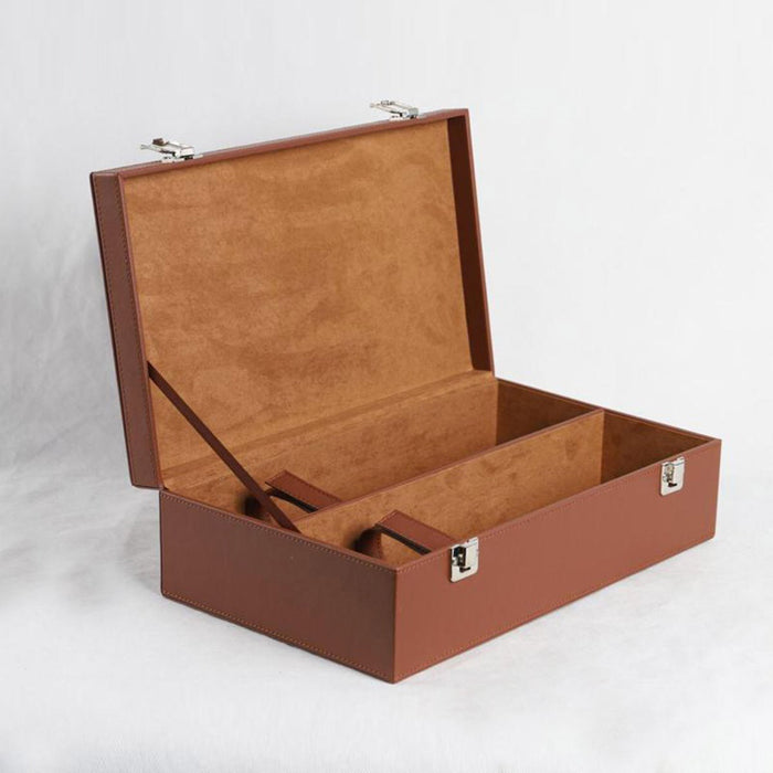 Wine Box para Transporte de Vinho Ocre